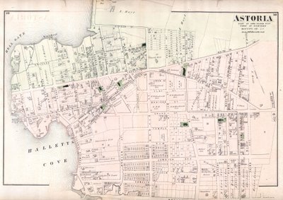 Astoria, část Long Island City, Town of Newtown, Queens, Co. L.I od Unbekannt
