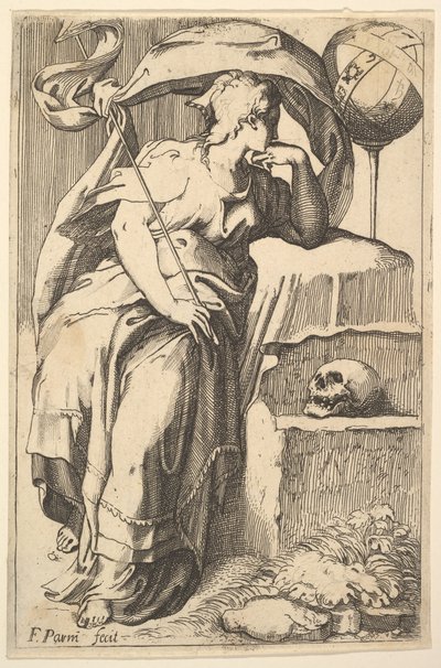 Astrologie, 17. století. od Unbekannt