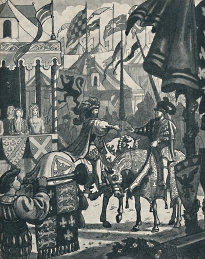 Na poli zlatého plátna, c1934 od Unbekannt