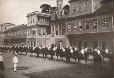 Na velitelství vojenské policie, 1914 od Unbekannt
