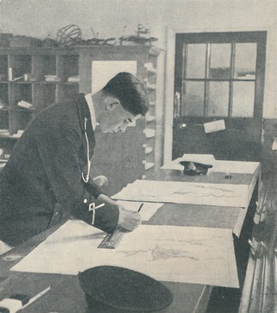 Na Royal Naval College, Dartmouth, 1936 od Unbekannt