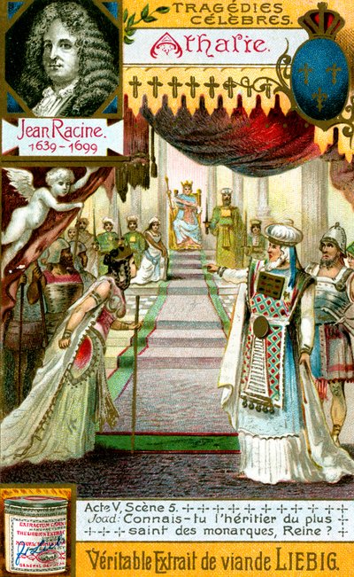 Athalie od Jeana Racina 1639-1699, c1900 od Unbekannt