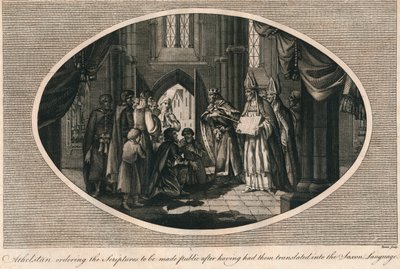 Athelstan nařizuje vydání písem přeložených do anglosaštiny, 930. léta 1793 od Unbekannt