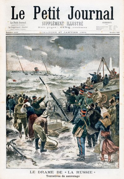 Pokusy o záchranu, 1901 od Unbekannt