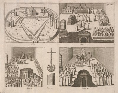 Audience u ruského cara v Moskvě. Vydal Jacob Ulfeldt, 1578. od Unbekannt