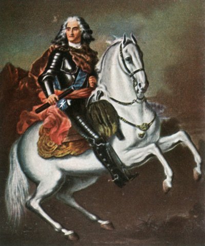 Augustus II. Silný, 1718, 1936. od Unbekannt