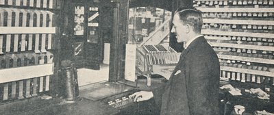 Automatické automaty na jízdenky a výměny ve Westminsteru, 1926 od Unbekannt