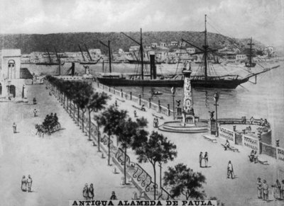 Avenue the Paula, 18. století, 20. léta 20. století od Unbekannt
