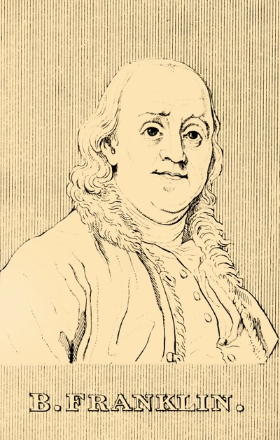 B. Franklin, 1706-1790, 1830. od Unbekannt