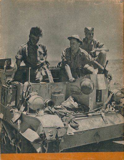 Zadní strana obálky Osmá armáda, 1944 od Unbekannt