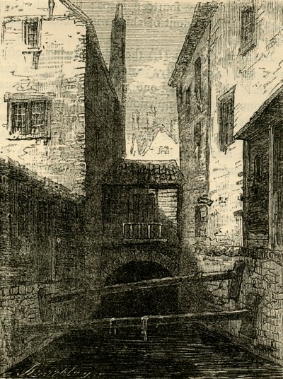 Back of the Red Lion, from the Fleet, c1872. od Unbekannt