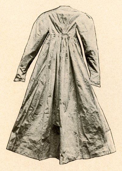Pohled zezadu na létající Josie, nošenou v Pensylvánii, konec 18. století, 1937., od Unbekannt