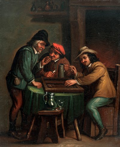 Hráči backgammonu od Unbekannt