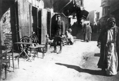 Bagdádský bazar, 1918 od Unbekannt