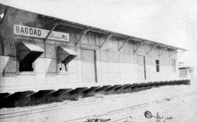 Bagdád jižní vlakové nádraží, Irák, 1917-1919 od Unbekannt