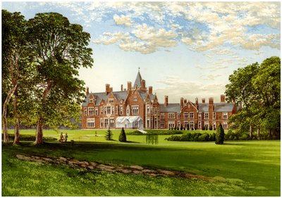Bagshot Park, Surrey, domov vévody z Connaughtu, c1880. od Unbekannt