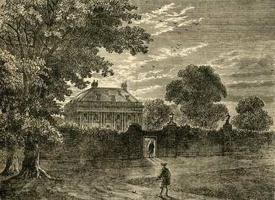 Balmes House v roce 1750, c1876. od Unbekannt