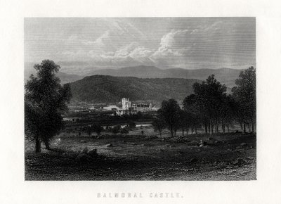 Hrad Balmoral, Skotsko, 1883 od Unbekannt