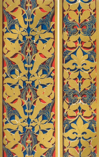 Kapely, boční oblouky, Court of the Lions, 1907. od Unbekannt