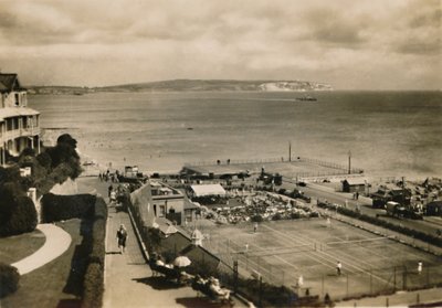 Bandstand & Tennis Courts, Shanklin, I.O.W., c1920. od Unbekannt