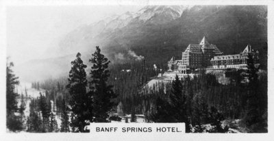 Hotel Banff Springs, Alberta, Kanada, 20. léta 20. století od Unbekannt