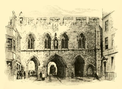 Bar Gate, South Side, 1898. od Unbekannt