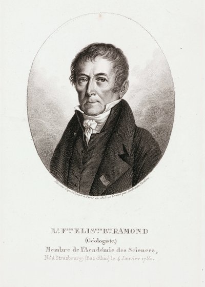 Baron Louis Francois Ramond de Carbonnieres, francouzský geolog od Unbekannt