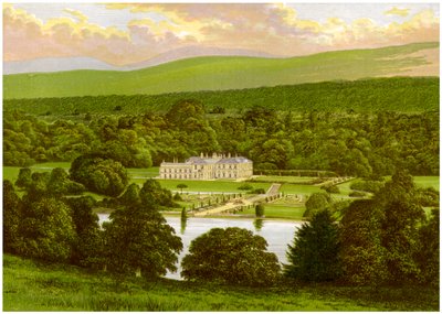 Barons Court, County Tyrone, Severní Irsko, domov vévody z Abercornu, c1880 od Unbekannt
