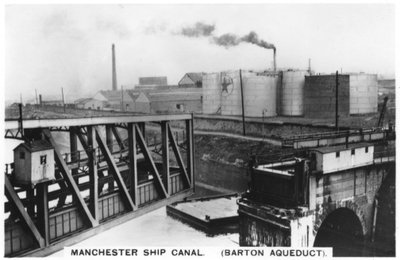 Bartonův akvadukt, manchesterský lodní kanál, 1936 od Unbekannt