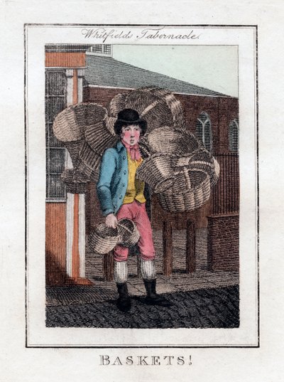 Baskets!, Whitfields Tabernacle, Londýn, 1805 od Unbekannt