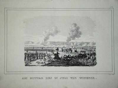 Bitva mezi ruskými jednotkami a francouzskou jízdou u Ostrovna 25.-26. července 1812 od Unbekannt