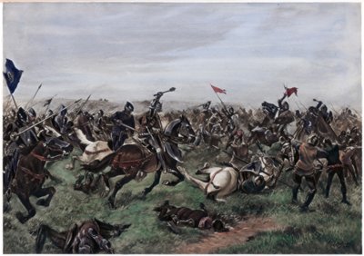 Bitva u Agincourtu, 25. října 1415 od Unbekannt
