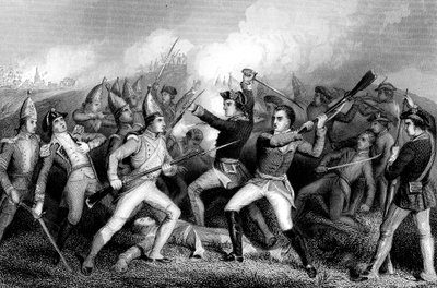 Bitva o Bennington, Vermont, americká válka za nezávislost, 16. srpna 1777 od Unbekannt