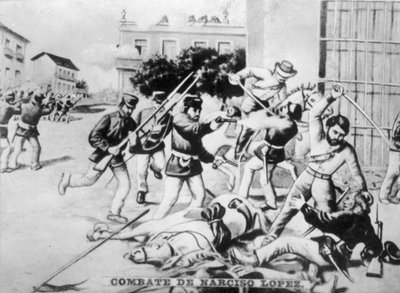 Bitva u Cardenas, 1850, 20. léta 20. století od Unbekannt