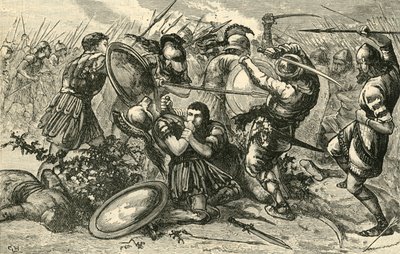 Bitva u Cunaxy, 1890. od Unbekannt