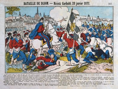 Bitva u Dijonu, francouzsko-pruská válka, 23. ledna 1871 od Unbekannt