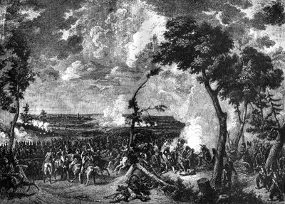 Bitva u Hanau, Německo, 30.-31. října 1813 1882-1884. od Unbekannt