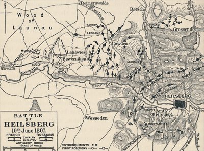Bitva u Heilsbergu, 10. června 1807, 1896 od Unbekannt