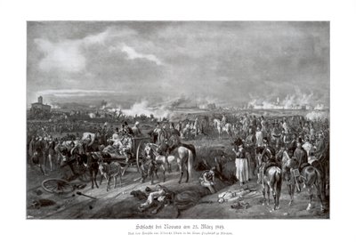 Bitva u Novary, Itálie, 23. března 1849, 1900 od Unbekannt