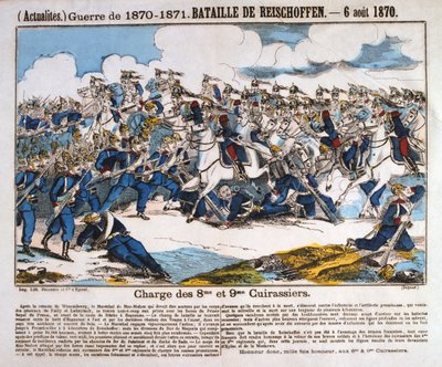 Bitva u Reichshoffenu, francouzsko-pruská válka, 6. srpna 1870 od Unbekannt