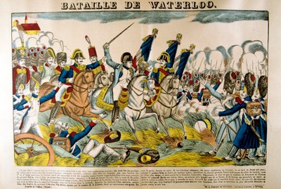 Bitva u Waterloo, 18. června 1815, 19. století od Unbekannt