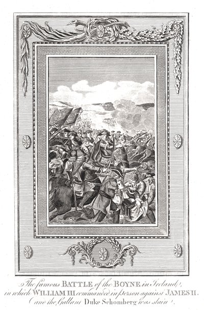 Bitva u Boyne, 1690 od Unbekannt