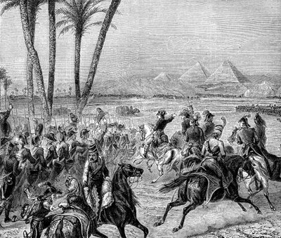 Bitva u pyramid, 21. července 1798 1882-1884 od Unbekannt