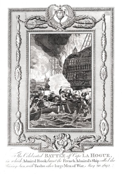 Bitva u Cape LaHogue, 1692 od Unbekannt
