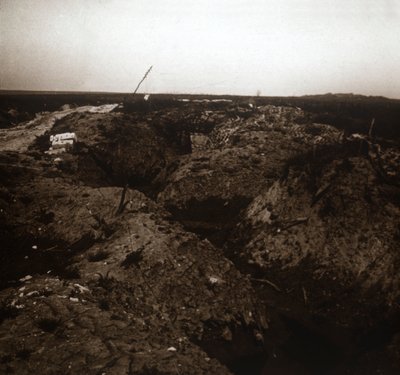 Battlefield, Craonne, severní Francie, c1914-c1918 od Unbekannt
