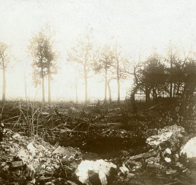 Battlefield, Roeselare, Flandry, Belgie, c1914-c1918 od Unbekannt
