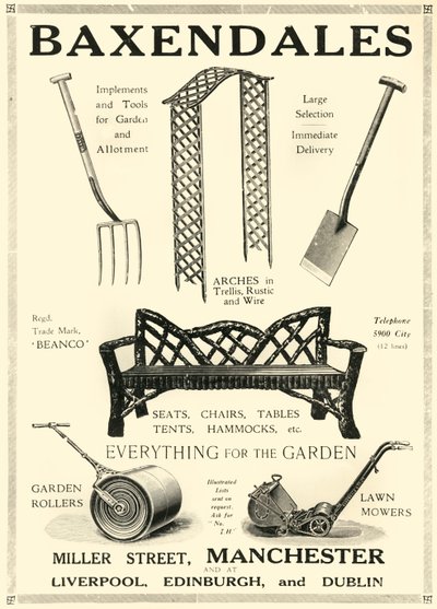 Baxendales, 1920. od Unbekannt