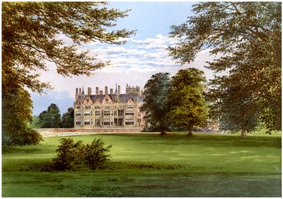 Bearwood, poblíž Wokingham, Berkshire, domov rodiny Walter, c1880 od Unbekannt
