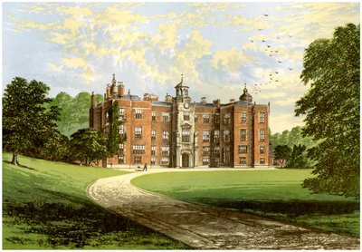 Beaudesert, Staffordshire, domov markýze z Anglesey, c1880 od Unbekannt