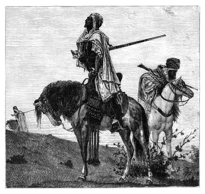 Beduíni při modlitbě, c1890 od Unbekannt